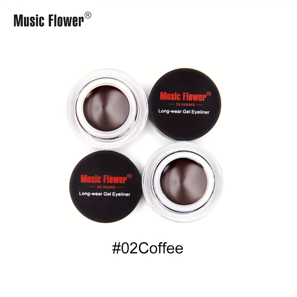 Long Lasting Waterproof Eyeliner Cream in Rich Colors