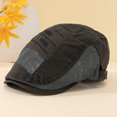 Summer Mesh Visor Flat Cap Beret Outdoor Sun Hat