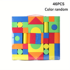 Foam Building Blocks Puzzle Stacking Toy - Ideal Gift for Kids