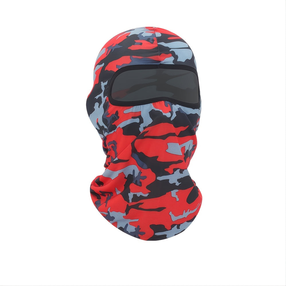 Breathable Ice Silk Face Balaclava Mask Neck Gaiter Cover