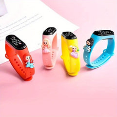 LED Touchscreen Waterproof Electronic Watch for Sport