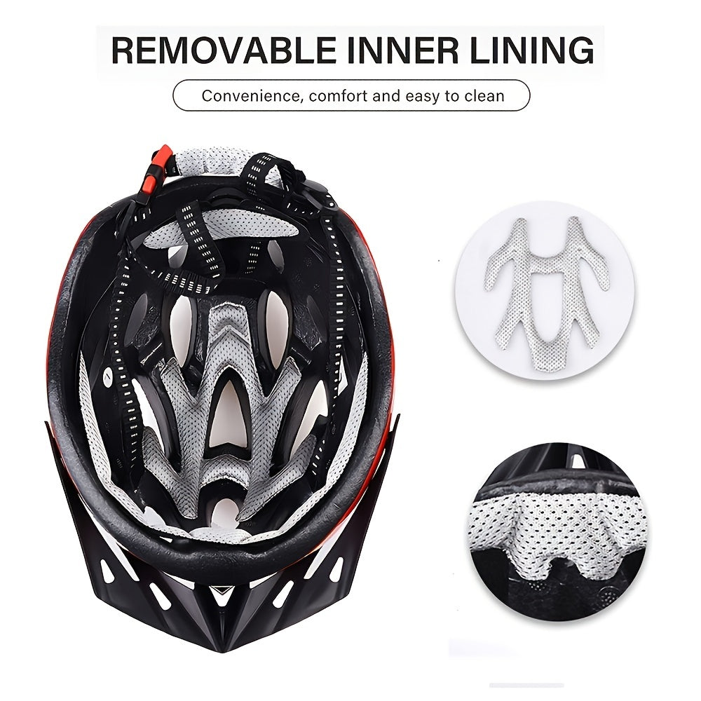 Lightweight Breathable Comfortable Adult Helmet for Road & Mountain Bikes