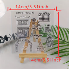 Halloween Metal Cutting Dies And Stamp DIY Card Scrapbook Embossing