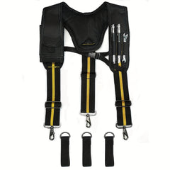 Tool Belt Suspenders with Phone Holder & Pencil Holder