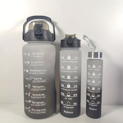 High Temp Resistant Gradient Water Cup 2000ml Leak-Proof Portable