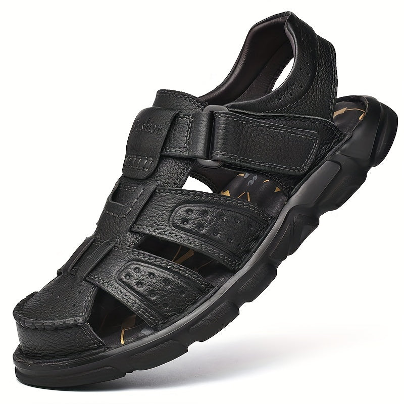Men's Durable Closed Toe Hiking Sandals