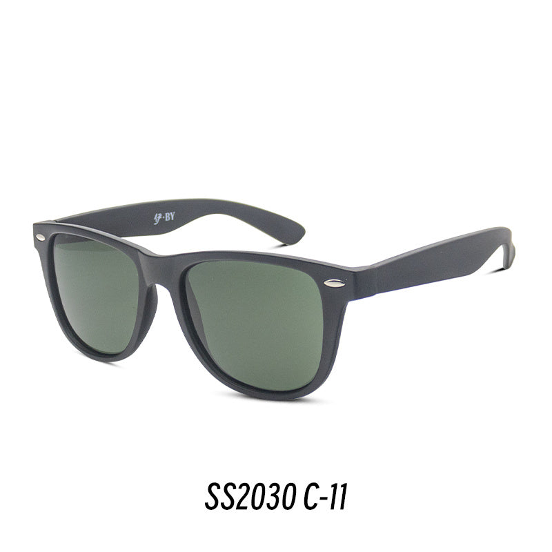 Men's Retro Square Polarized Sunglasses