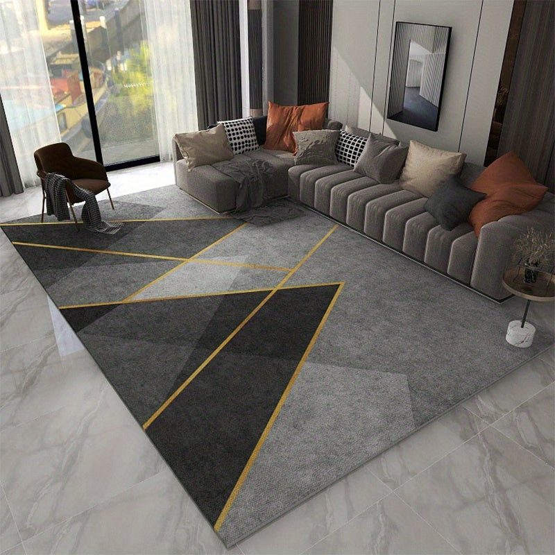 Modern Nordic Living Room Carpet Non slip Bedside Bedroom Floor Mat