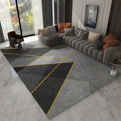 Modern Nordic Living Room Carpet Non slip Bedside Bedroom Floor Mat