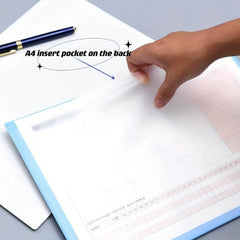 1pc Monthly Desk Calendar - Work Time Schedule Plan Record Memo