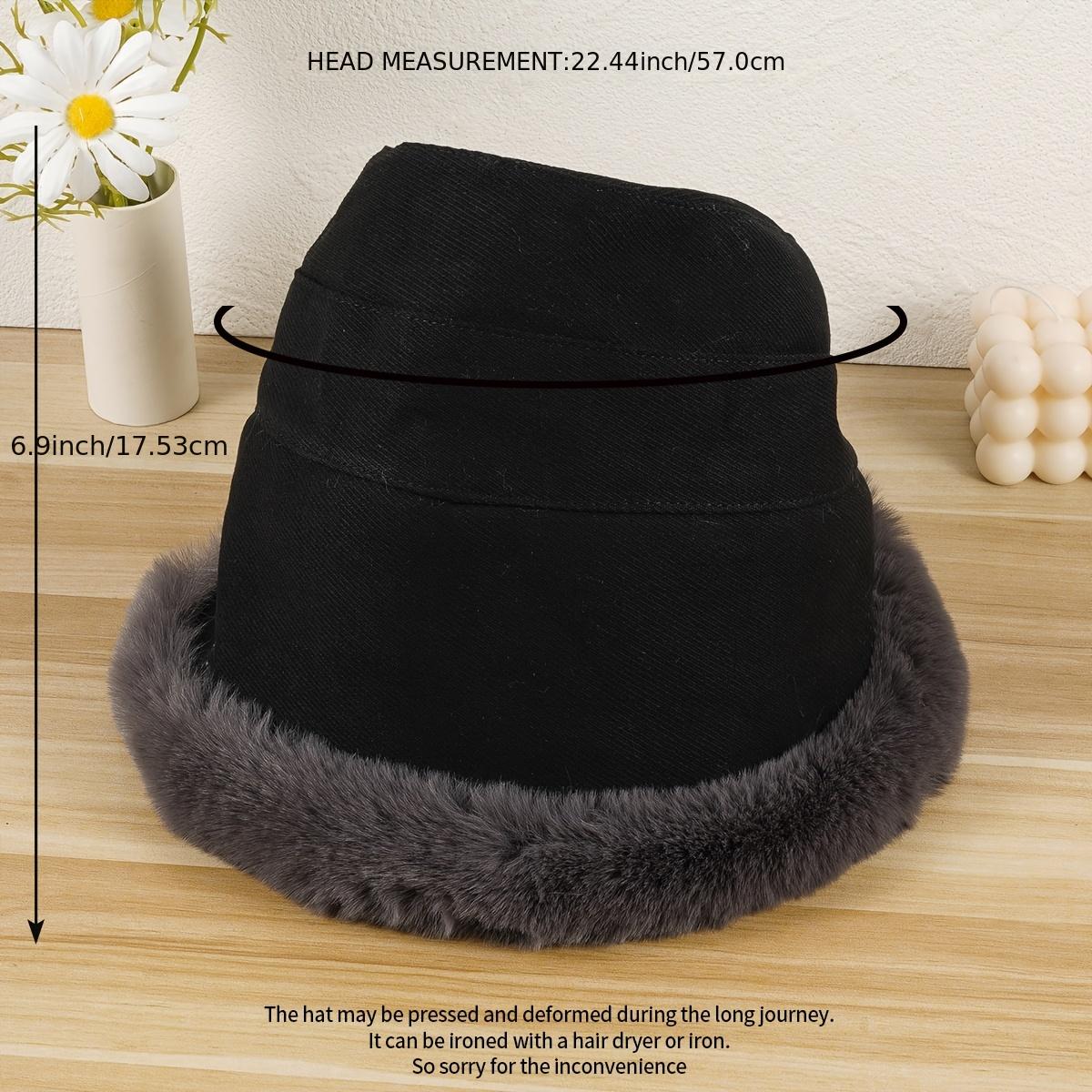 Winter Autumn Bucket Hat Female Adult Beanies Skullcap Keep Warm Beanies