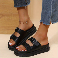 Thick Sole Sports Sandals Open Toe Slides