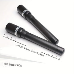 Billiards Stick Extension for Cue with Universal Grip