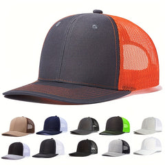 Unisex Mesh Hip hop Hat Adjustable Baseball Cap Sun Hat