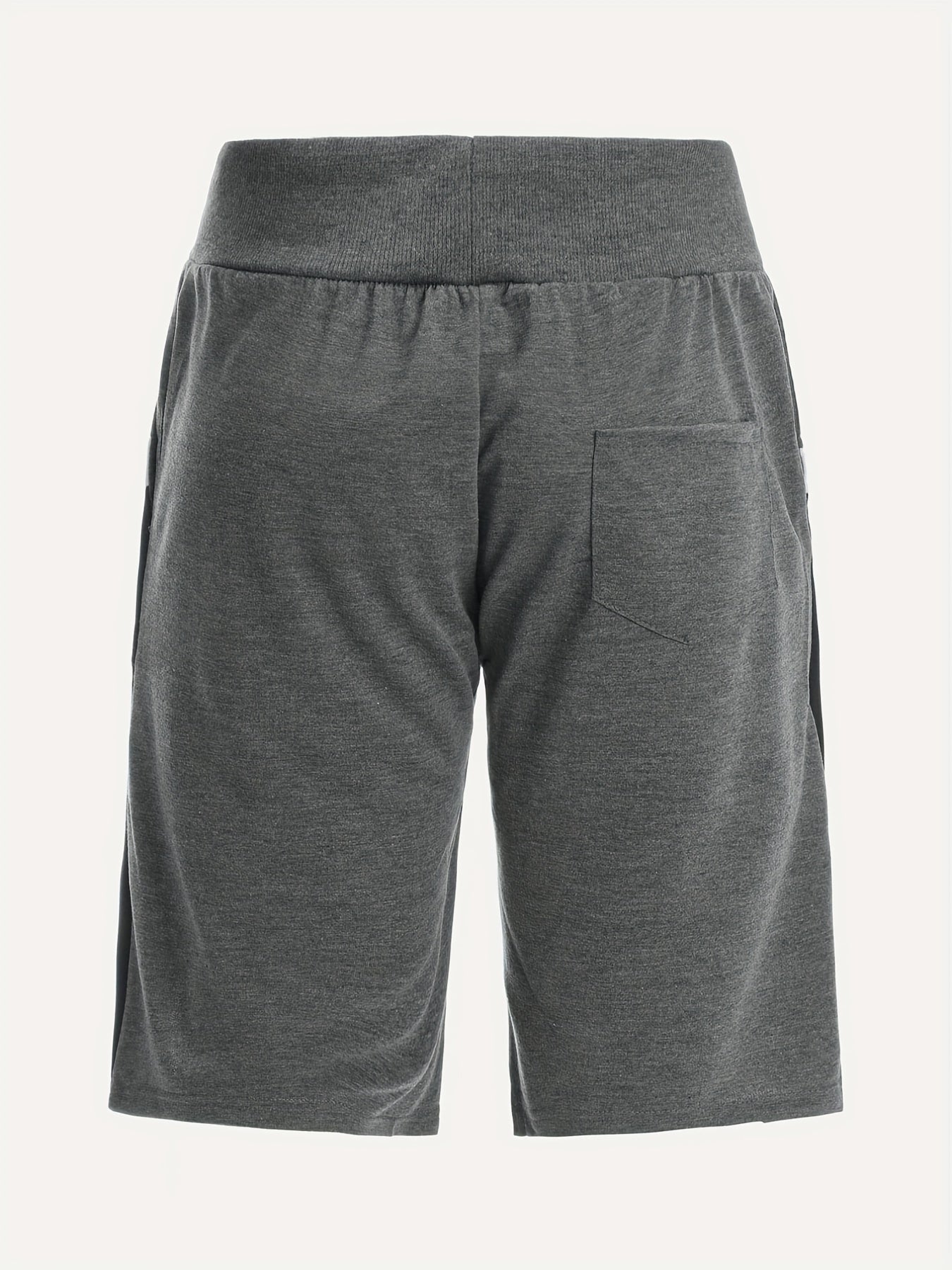 Men's Block Drawstring Shorts for Summer: Running, Basketball, Athletics