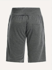 Men's Block Drawstring Shorts for Summer: Running, Basketball, Athletics