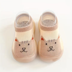 Cute Slip On Sock Shoes For Baby Girls