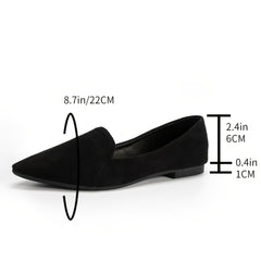 Leopard Print Flat Shoes Soft Sole Slip on Loafers Lightweight Walking Shoes