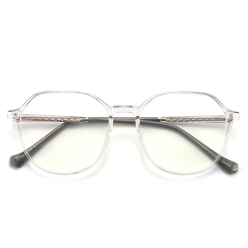 Round Frame Light Blocking Glasses for Women Unisex