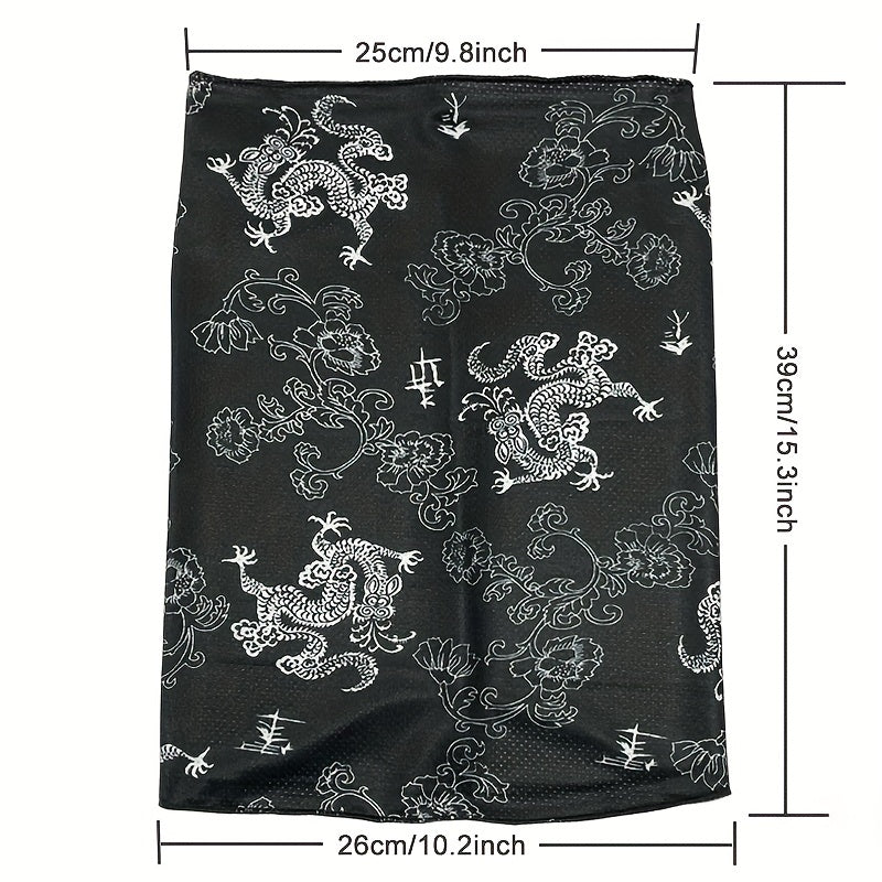 Breathable Camouflage Face Mask Chinese Dragon High Elastic