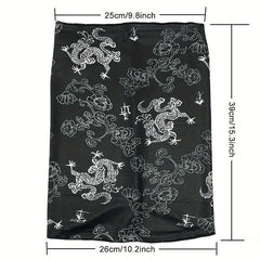 Breathable Camouflage Face Mask Chinese Dragon High Elastic
