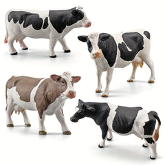 Farm Poultry Livestock Cow Model Ximen Tartar Cow Ornaments