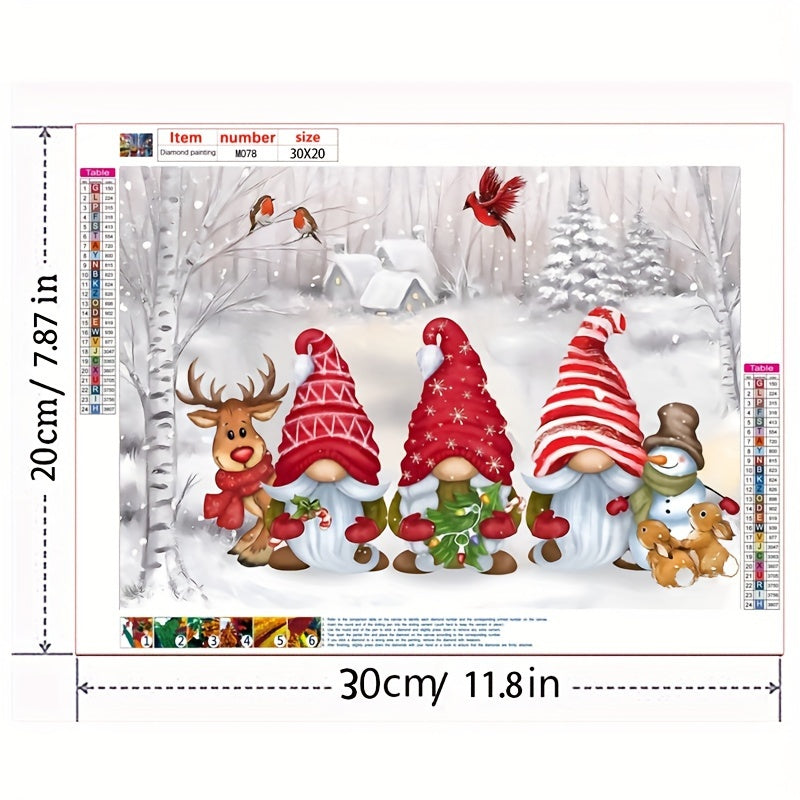 Christmas Diamond Painting Kit DIY Christmas Full Diamond Home Decoration