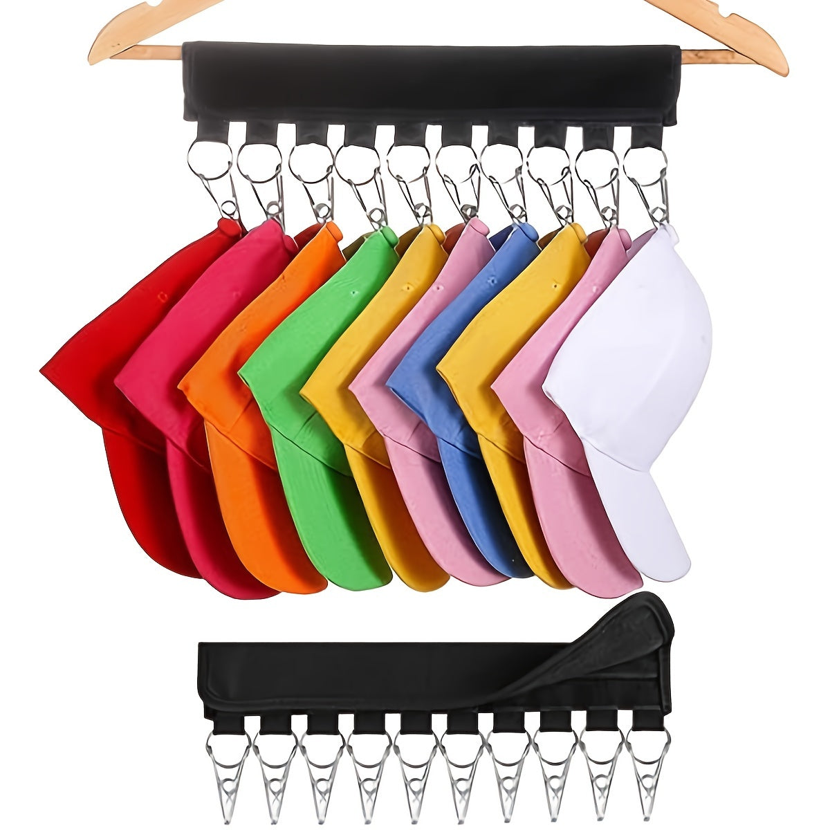 Hat Hanger Drying Rack For Clothes Underwear Ties Scarves Belts