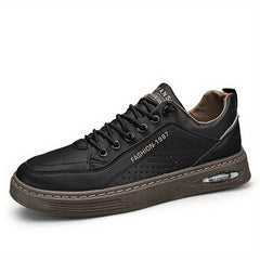 Men's Skate Shoes Grip Lace up Sneakers