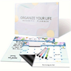 Magnetic Dry Erase Fridge Calendar and Chore Chart