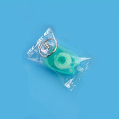 Portable Dental Floss Teeth Cleaning Keychain 15M 49 21Ft Outdoor Camping Travel