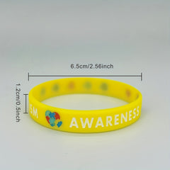 Motivational Silicone Bracelets - Set of 10-20 Rubber Wristbands for Sports