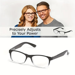 Multifocal Readers High Women Men Auto Adjusting Bifocal Glasses for Reading