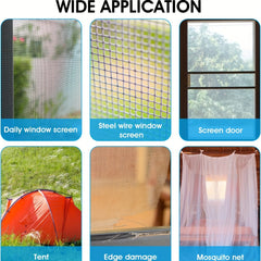 Window Screen Repair Tape - Home Repair Sticker