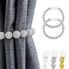 Pearl Bracelet Curtain Tiebacks - Elegant Home Decor