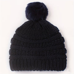 Newborn Infant Pom Knit Beanie Hat 0-2 Year