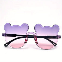 Gradient Bear Sunglasses for Toddlers - Stylish & Protective Gift