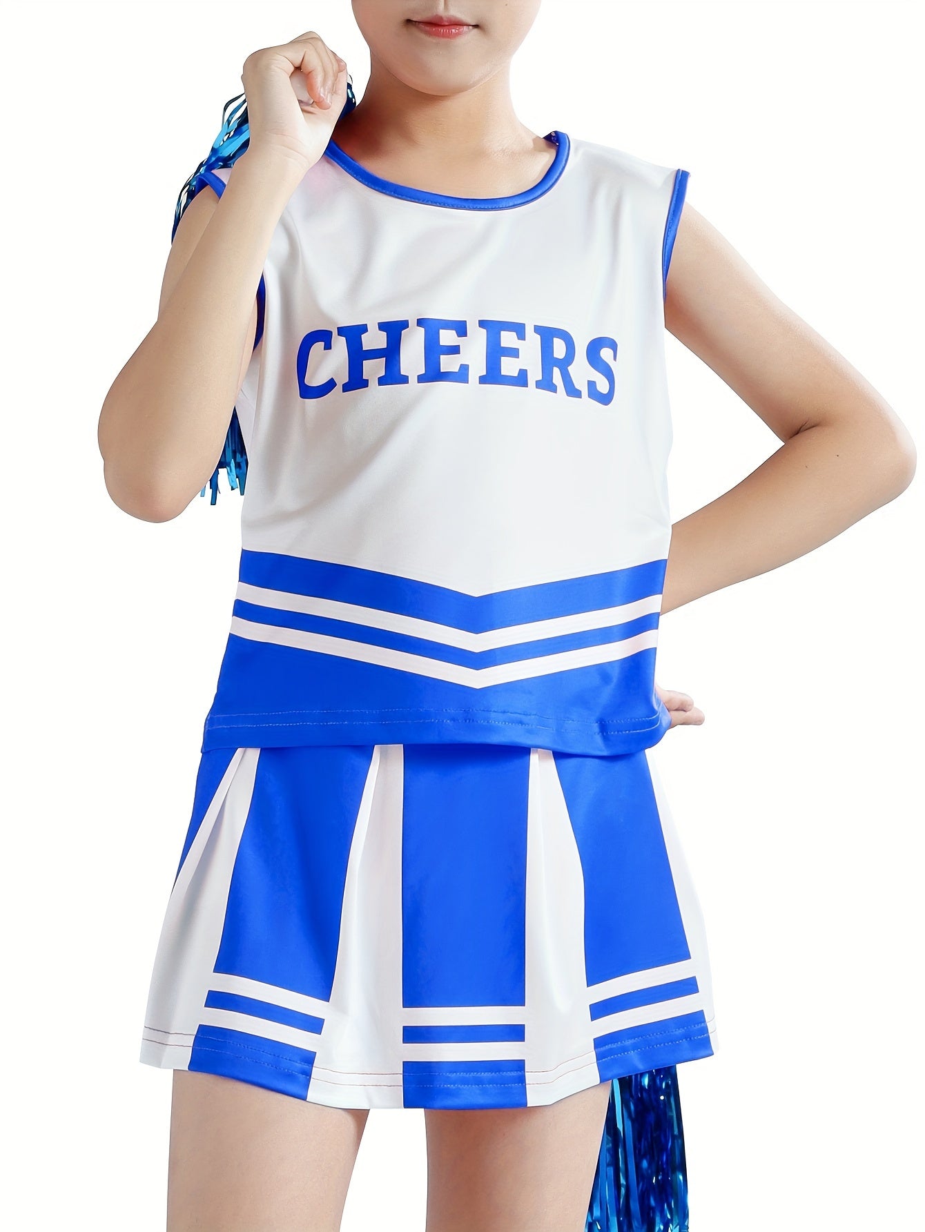 Girls Cheerleading Outfits Set for Spirit Week Sports Gift