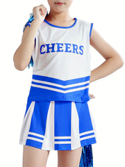 Girls Cheerleading Outfits Set for Spirit Week Sports Gift