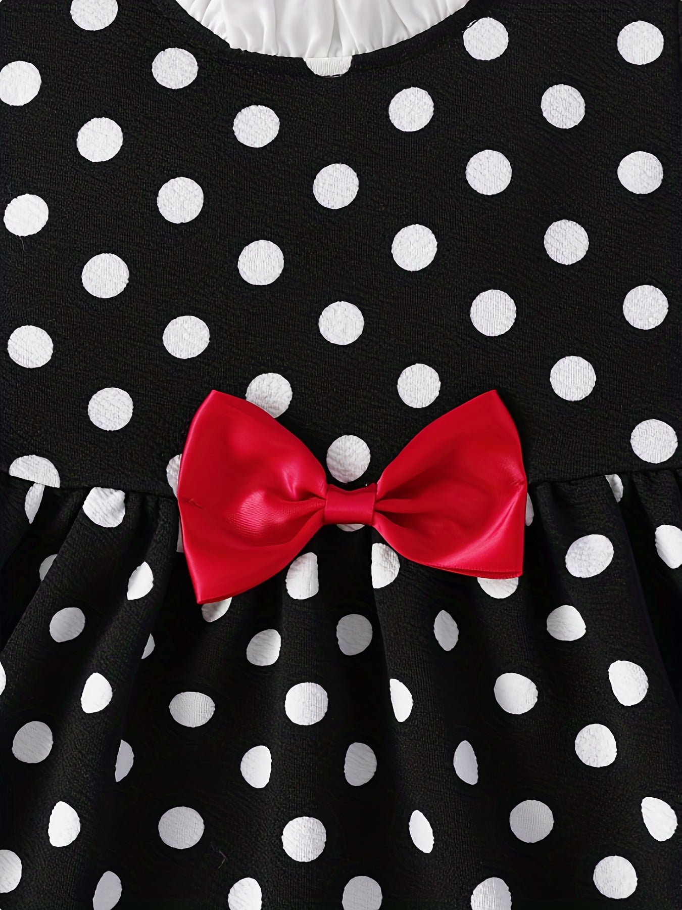 Girls Polka Dot Summer Dress with Bow - Party Birthday Casual Tank Dress