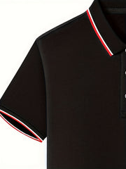HORSE Print Men's Golf Short Sleeve Shirt