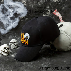 Halloween Owl Print Baseball Cap Unisex Sun Hat