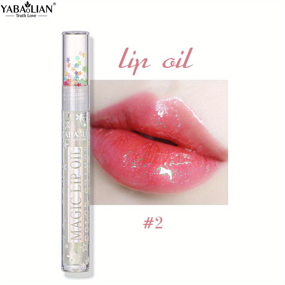 Water Light Lip Gloss Mirror Transparent Lip Glaze Jelly Glass Lip Gloss