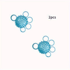 Exercise Grip Ball and Spiky Massage Ball Set
