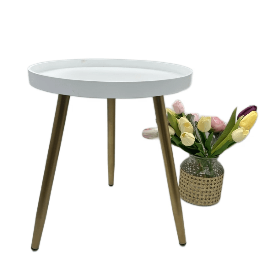 Modern Minimalist Small Coffee Table Nordic Round Edge