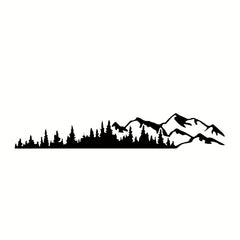 Mountain Tree Decal Sticker for RV Motorhome Truck