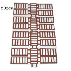 MOC Building Blocks Rod 7x3 with Double Clamp Ladder Stairs 6020
