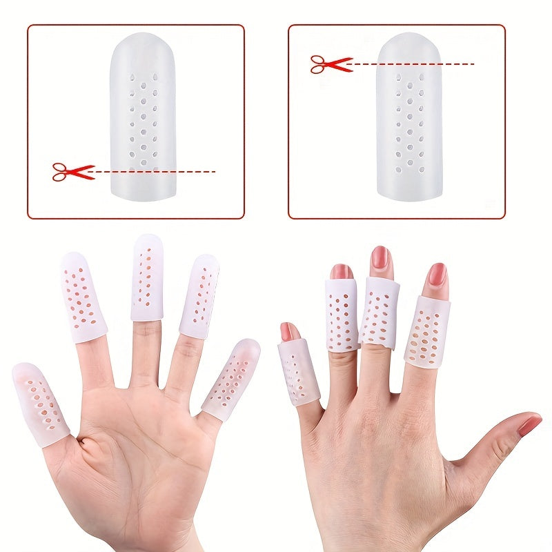 6 Pairs Big Toe Protector Anti Wear Silicone Protective Gear