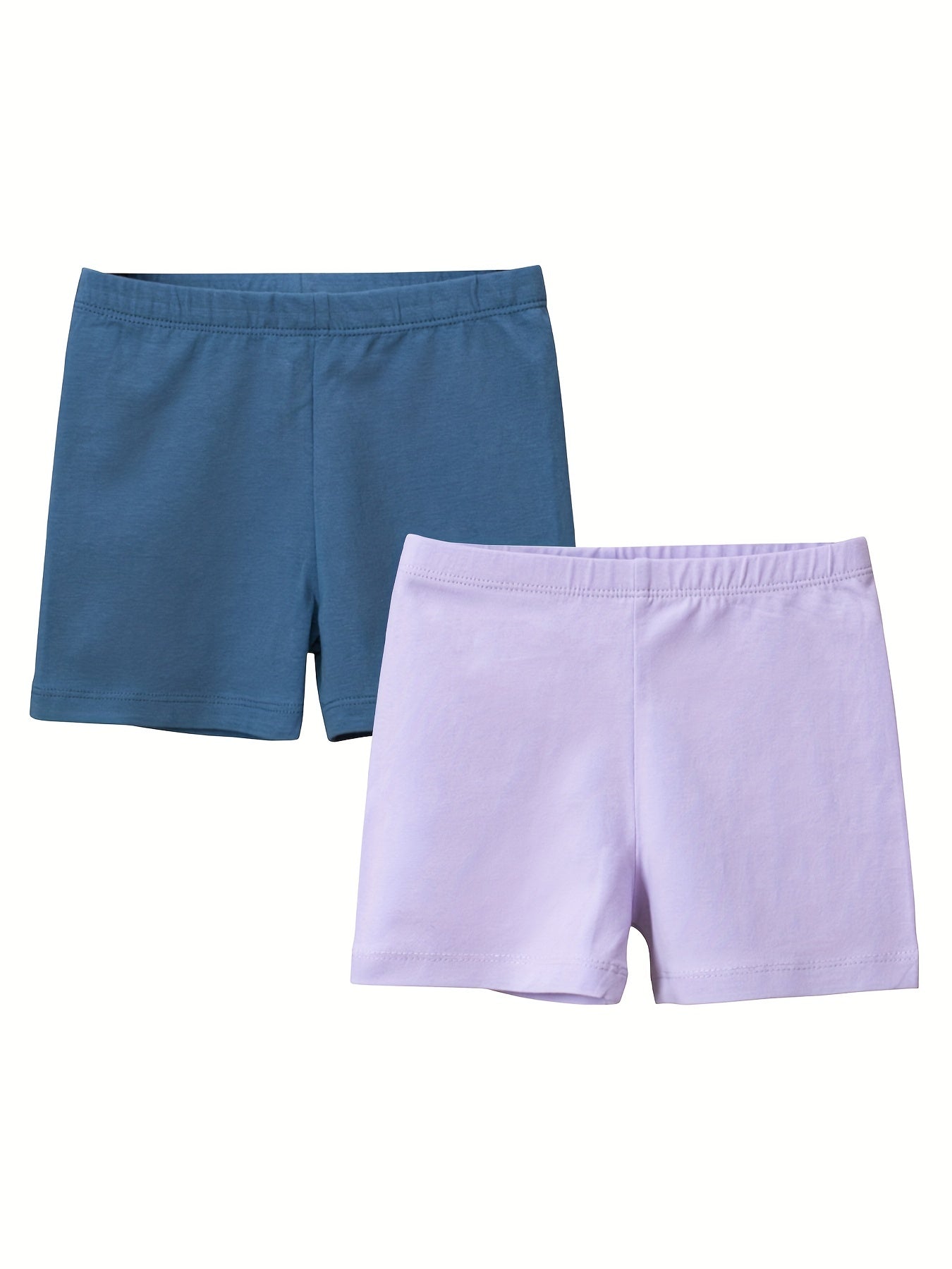 2pcs Toddler Girls Biker Shorts Safety Shorts Leggings Under Skirt Dress