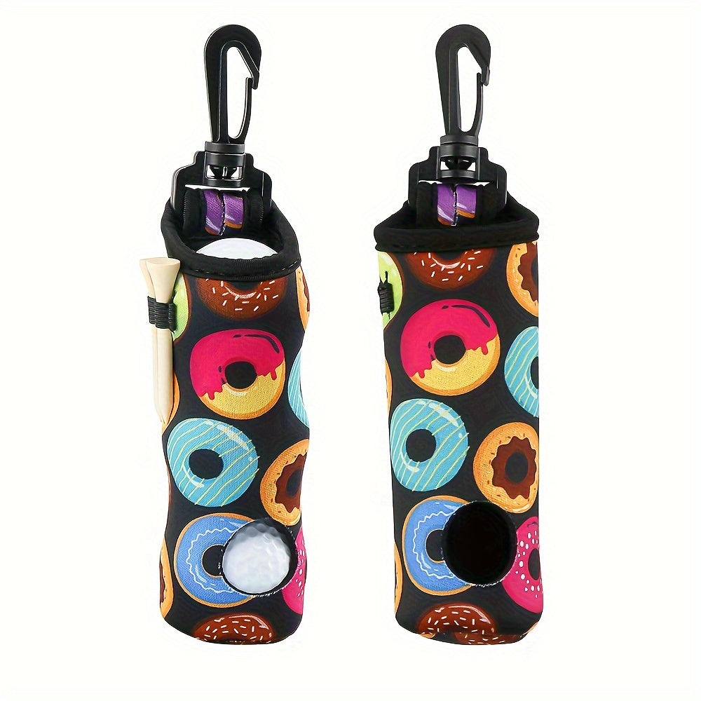 Golf Fanny Pack Ball Bag Organizer Thick Submersible Fabric Avoid Collisions
